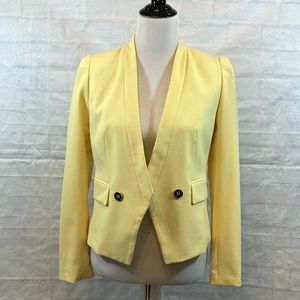 Bar III Yellow Blazer